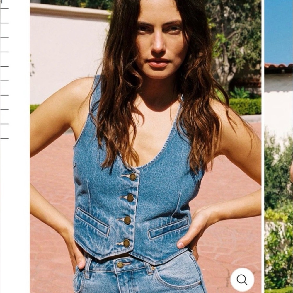 Rolla’s Dallas Vest mid blue